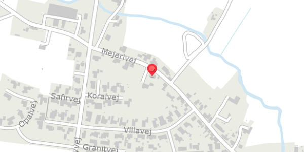 Trafikstøjkort på Mejerivej 33, 7700 Thisted