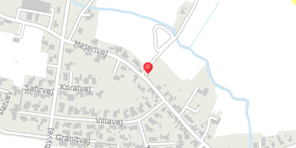 Trafikstøjkort på Mejerivej 34, 7700 Thisted