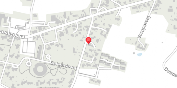 Trafikstøjkort på Mosevej 23, . , 7700 Thisted