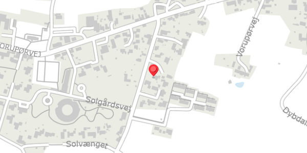 Trafikstøjkort på Mosevej 25, . , 7700 Thisted