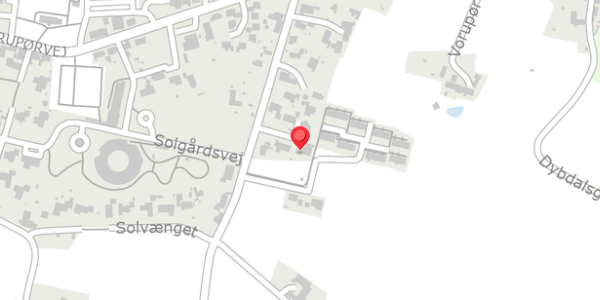 Trafikstøjkort på Mosevej 35, . , 7700 Thisted