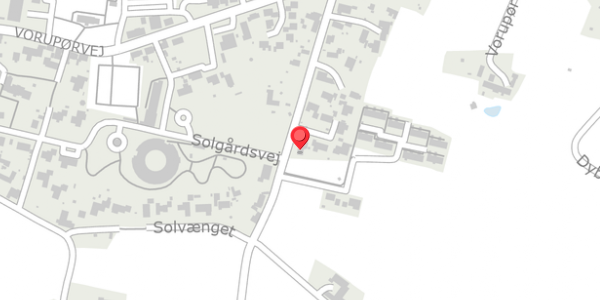 Trafikstøjkort på Mosevej 39, 7700 Thisted