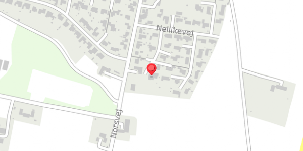 Trafikstøjkort på Nellikevej 18, 7700 Thisted