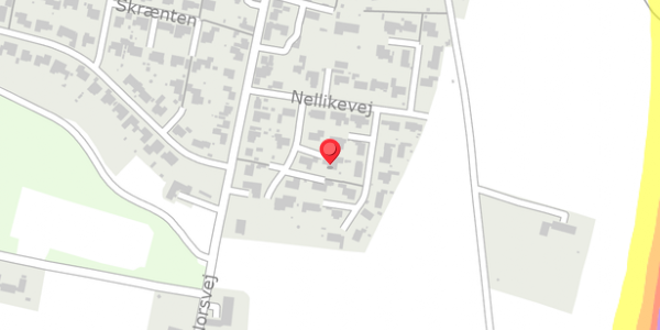 Trafikstøjkort på Nellikevej 26, 7700 Thisted