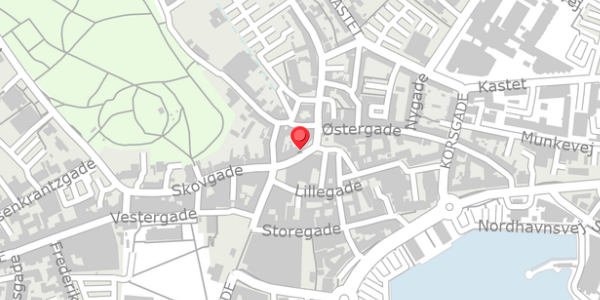 Trafikstøjkort på Nytorv 1A, . , 7700 Thisted