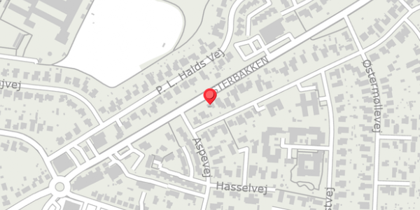 Trafikstøjkort på Platanvej 5, 7700 Thisted