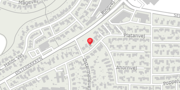 Trafikstøjkort på Platanvej 43, . , 7700 Thisted