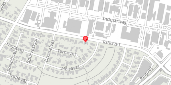 Trafikstøjkort på Ringvej 7, 7700 Thisted