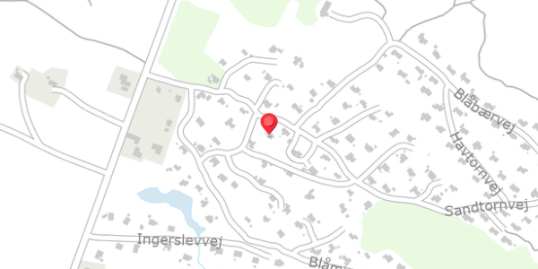 Trafikstøjkort på Sandtornvej 12, . , 7700 Thisted
