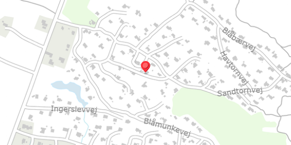 Trafikstøjkort på Sandtornvej 18, . , 7700 Thisted