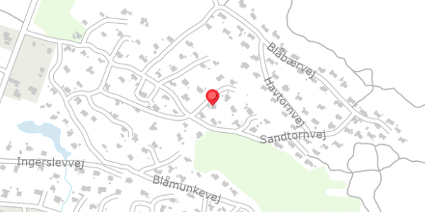 Trafikstøjkort på Sandtornvej 41, 7700 Thisted