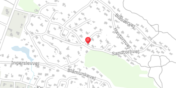 Trafikstøjkort på Sandtornvej 43, . , 7700 Thisted