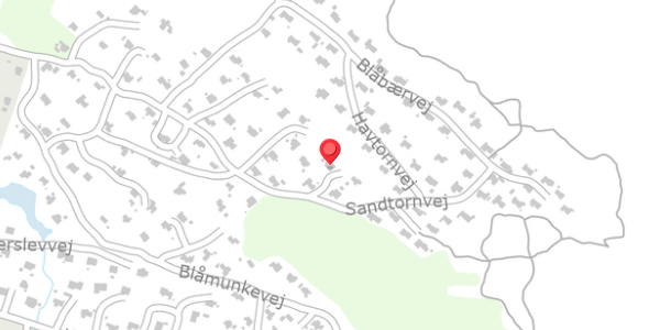 Trafikstøjkort på Sandtornvej 51, 7700 Thisted