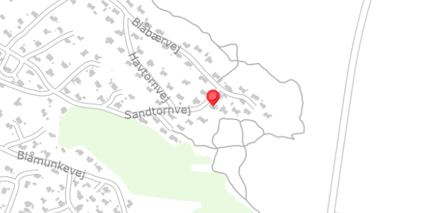 Trafikstøjkort på Sandtornvej 52, 7700 Thisted