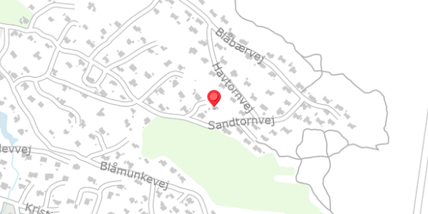 Trafikstøjkort på Sandtornvej 53, . , 7700 Thisted