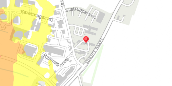 Trafikstøjkort på Silstrupvej 4, . , 7700 Thisted