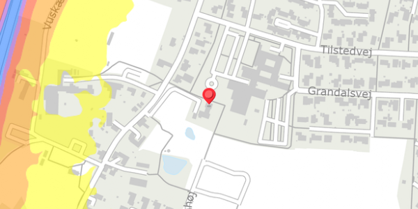 Trafikstøjkort på Silstrupvej 34, . , 7700 Thisted