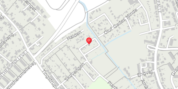 Trafikstøjkort på Skovengen 66, . , 7700 Thisted