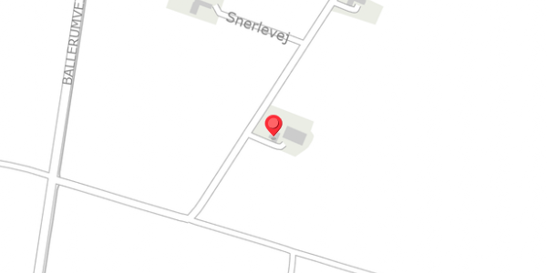 Trafikstøjkort på Snerlevej 2, 7700 Thisted