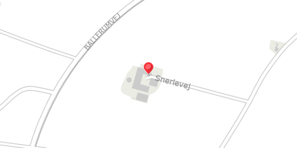 Trafikstøjkort på Snerlevej 7, 7700 Thisted