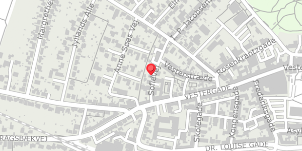 Trafikstøjkort på Sofievej 12, st. , 7700 Thisted