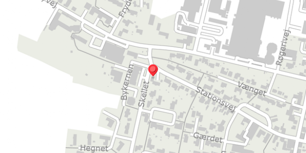 Trafikstøjkort på Stationsvej 35, . , 7700 Thisted