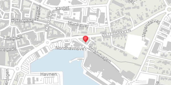 Trafikstøjkort på Strandvejen 3, . , 7700 Thisted