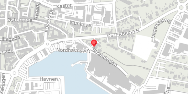 Trafikstøjkort på Strandvejen 7, . , 7700 Thisted