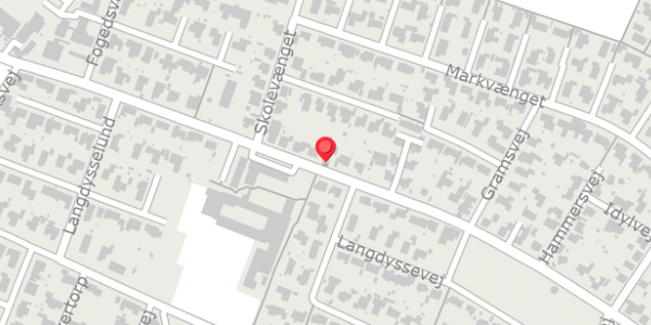 Trafikstøjkort på Thorstedvej 50, 7700 Thisted