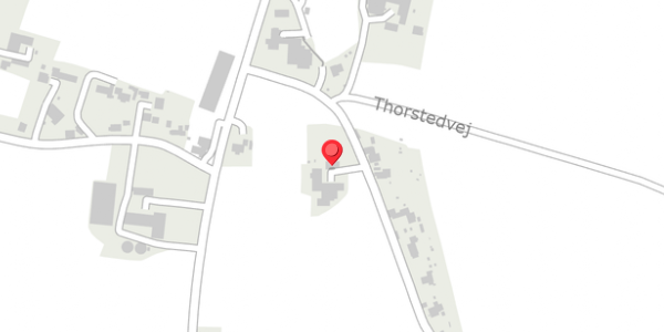 Trafikstøjkort på Thorstedvej 139, 7700 Thisted