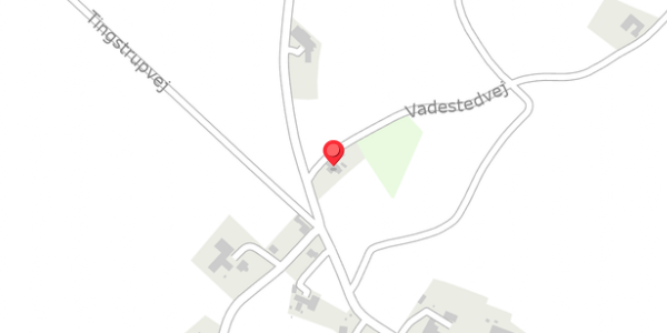 Trafikstøjkort på Vadestedvej 2, 7700 Thisted