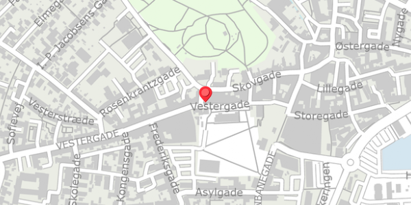 Trafikstøjkort på Vestergade 16C, . , 7700 Thisted