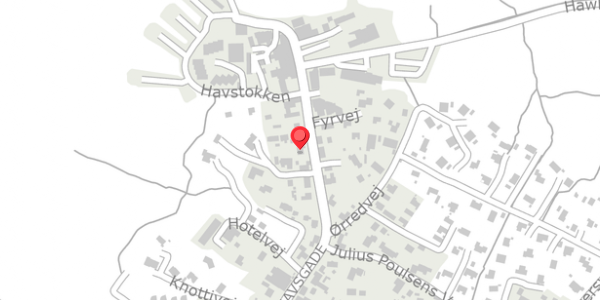Trafikstøjkort på Vesterhavsgade 117, . , 7700 Thisted