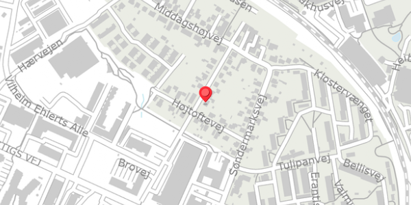 Trafikstøjkort på Brovej 13, . , 8800 Viborg