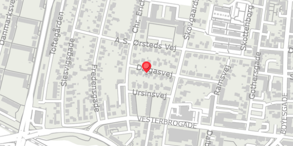 Trafikstøjkort på Dalgasvej 21, 8800 Viborg