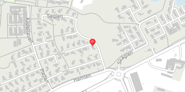 Trafikstøjkort på Seglen 23, . , 8800 Viborg