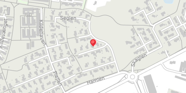 Trafikstøjkort på Seglen 39, 8800 Viborg