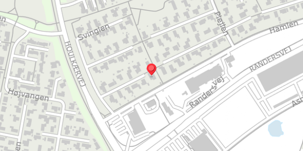 Trafikstøjkort på Svinglen 12, . , 8800 Viborg
