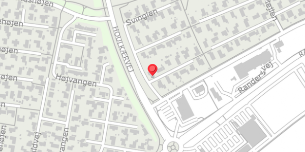Trafikstøjkort på Svinglen 24, . , 8800 Viborg