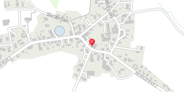 Trafikstøjkort på Borgervej 21, 9500 Hobro