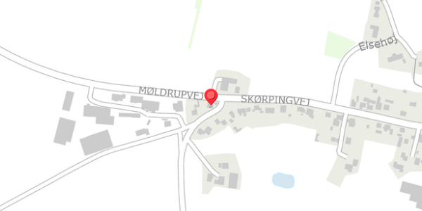 Trafikstøjkort på Forbindelsesvej 2, 9510 Arden