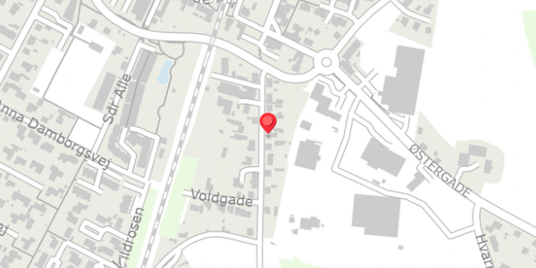 Trafikstøjkort på Mejerivej 13, 9510 Arden