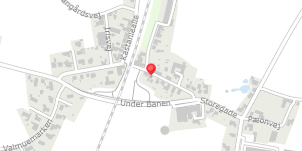 Trafikstøjkort på Storegade 21, 9500 Hobro