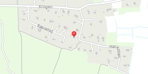 Trafikstøjkort på Harestien 8, 9460 Brovst