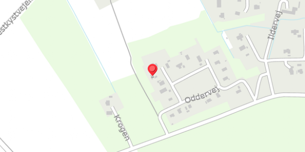 Trafikstøjkort på Oddervej 7, 9460 Brovst