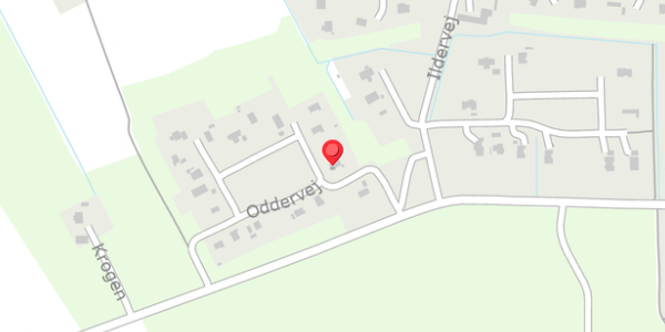 Trafikstøjkort på Oddervej 18, 9460 Brovst