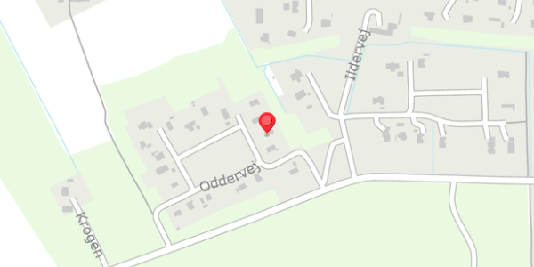 Trafikstøjkort på Oddervej 20, 9460 Brovst
