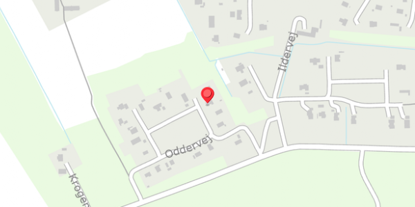 Trafikstøjkort på Oddervej 22, 9460 Brovst