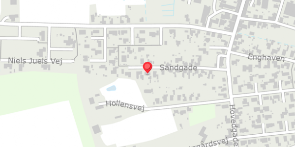 Trafikstøjkort på Sandgade 21, 9460 Brovst