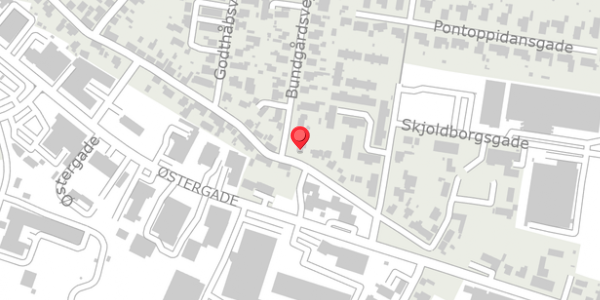 Trafikstøjkort på Algade 155, 9700 Brønderslev